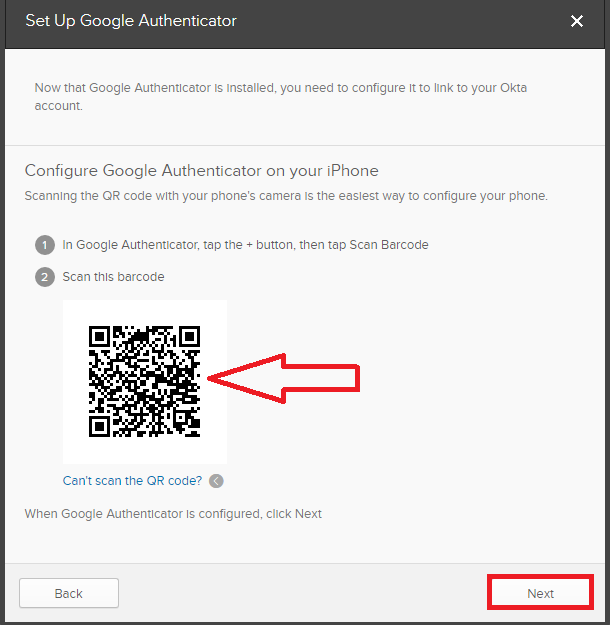 Adding okta account to google authenticator or okta verify on multiple